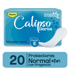 Calipso Protectores Diarios Normal Con Fragancia - Pack x 20 U.